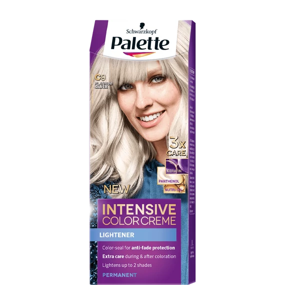 Palette hajfesték C9 9,5-1 Silver Blond 
