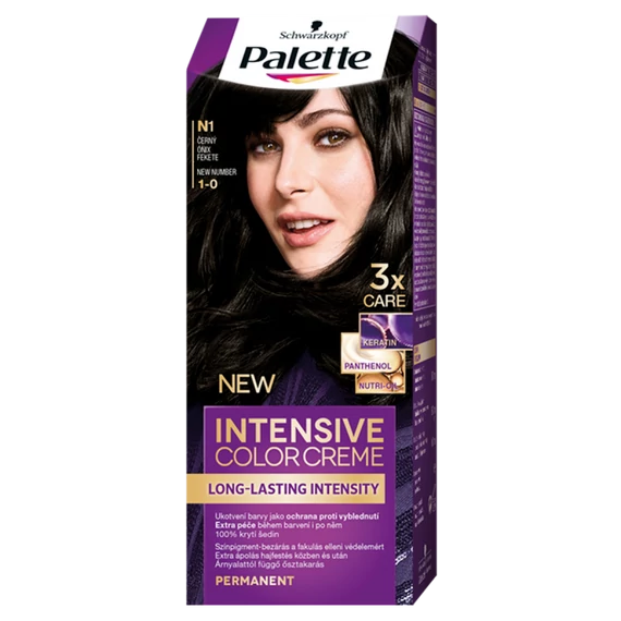 Palette hajfesték N1 1-0 Ónixfekete
