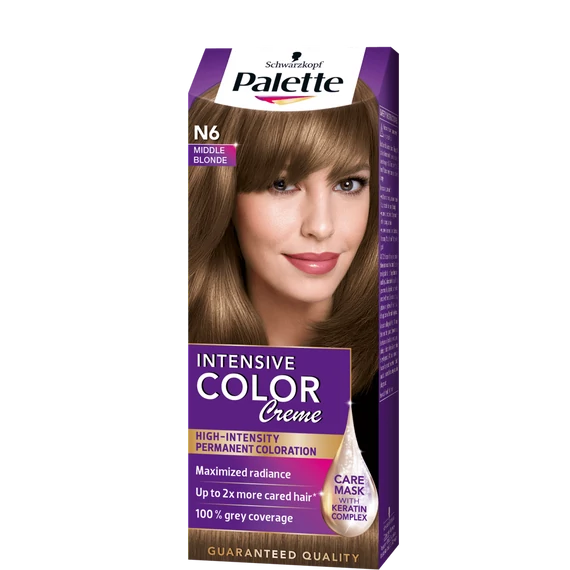 Palette hajfesték N6 7-0 Middle Brown