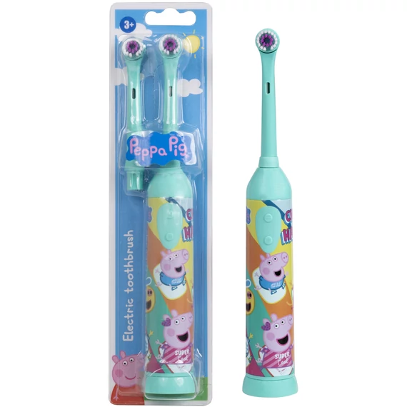 Peppa Malac elemes gyermek fogkefe 2db pótfejjel 