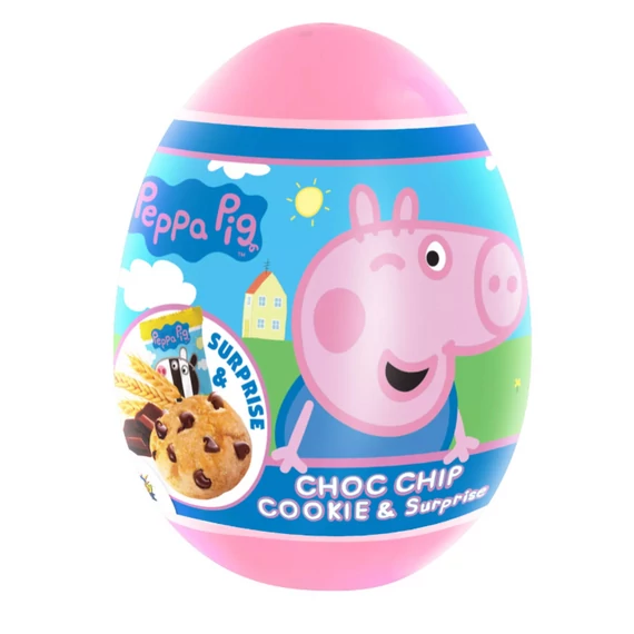 Peppa Malac Meglepetés tojás csokis keksszel 5,5gr 