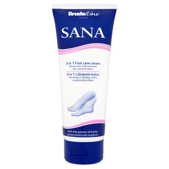 Sana 3in1 lábápoló krém 100ml 