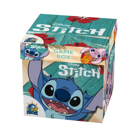 Stitch Doboz játékokkal és csokis keksszel 10g