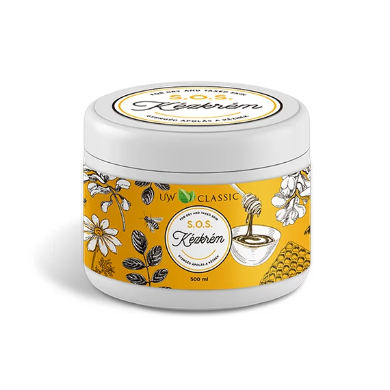 U&W körömvirág krém 500ml