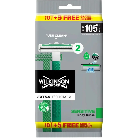 Wilkinson EXTRA2 Sensitive 10+5db-os eldobható borotva