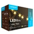 Modee Karácsonyi LED Füzér Dekor Elemes C3028 (10LED/135cm/15cm) Warm-Csillag 