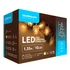 Modee Karácsonyi LED Füzér Dekor Elemes C3012 (10LED/135cm/15cm) Warm-Toboz 